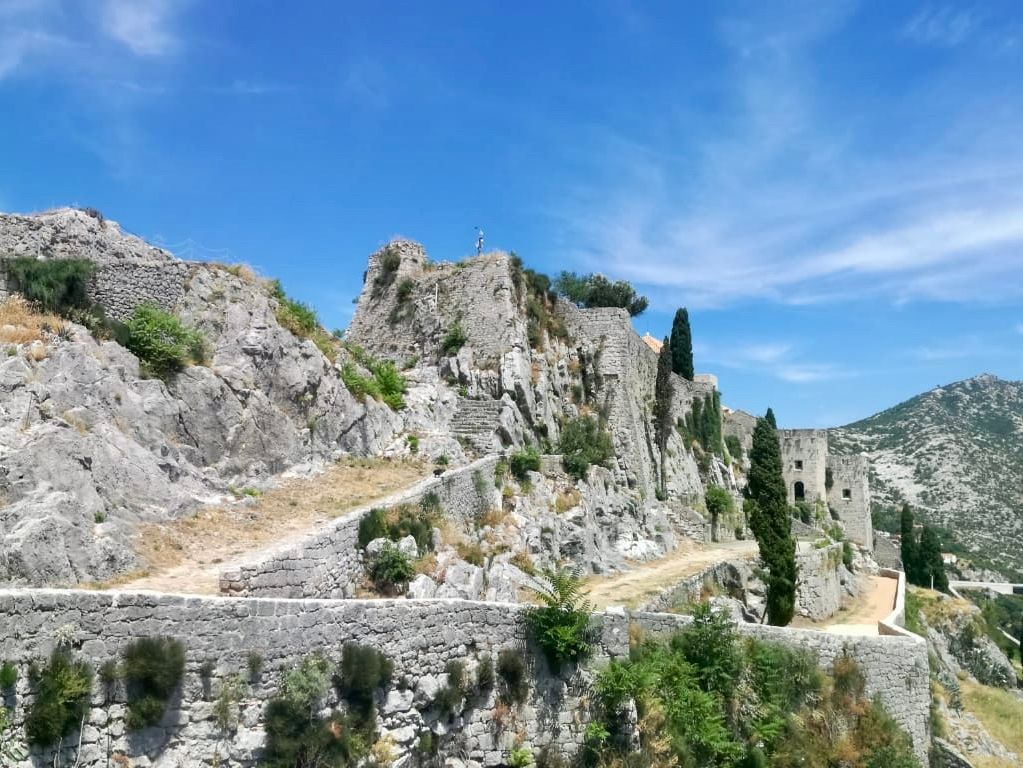 Optioneel kasteel Split bezoeken